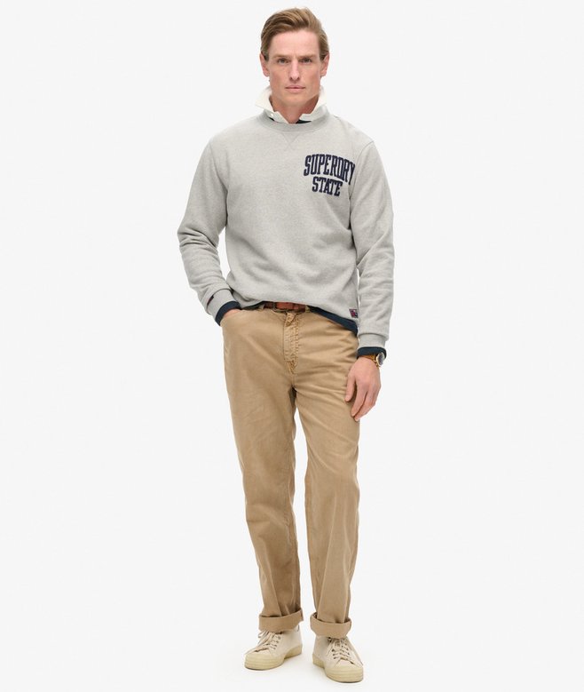 superdry Sudadera de cuello redondo Vintage Athletic Rebajas de fábrica