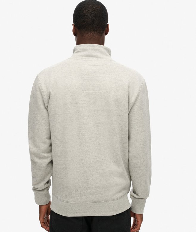 superdry Sudadera con cuello panadero con logotipo Essential Rebajas top