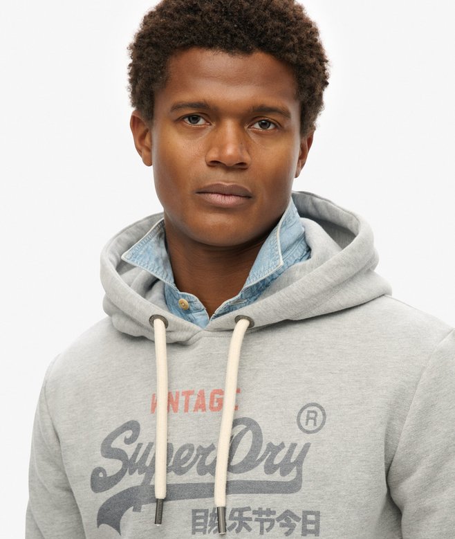superdry Sudadera de corte relajado con capucha y logo Vintage Heritage Envío gratis