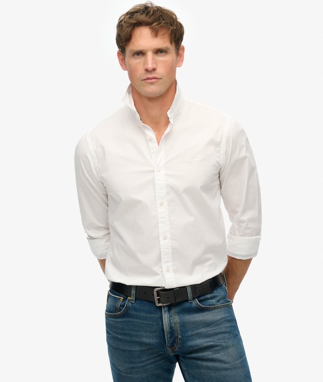 superdry Camisa ligera entallada Essentials Oferta especial