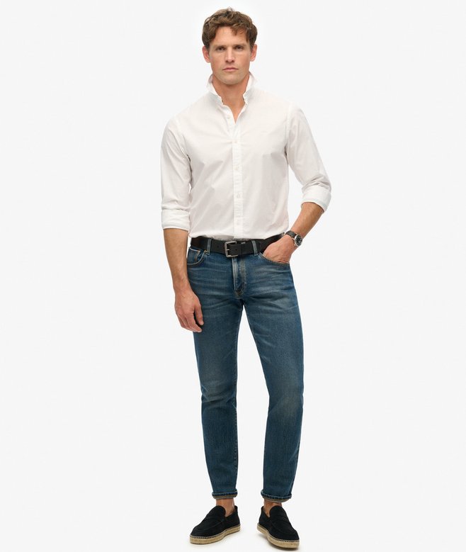 superdry Camisa ligera entallada Essentials Oferta especial