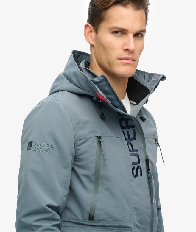 superdry Chaqueta cortavientos con capucha y bordado Ultimate Últimos 3 días
