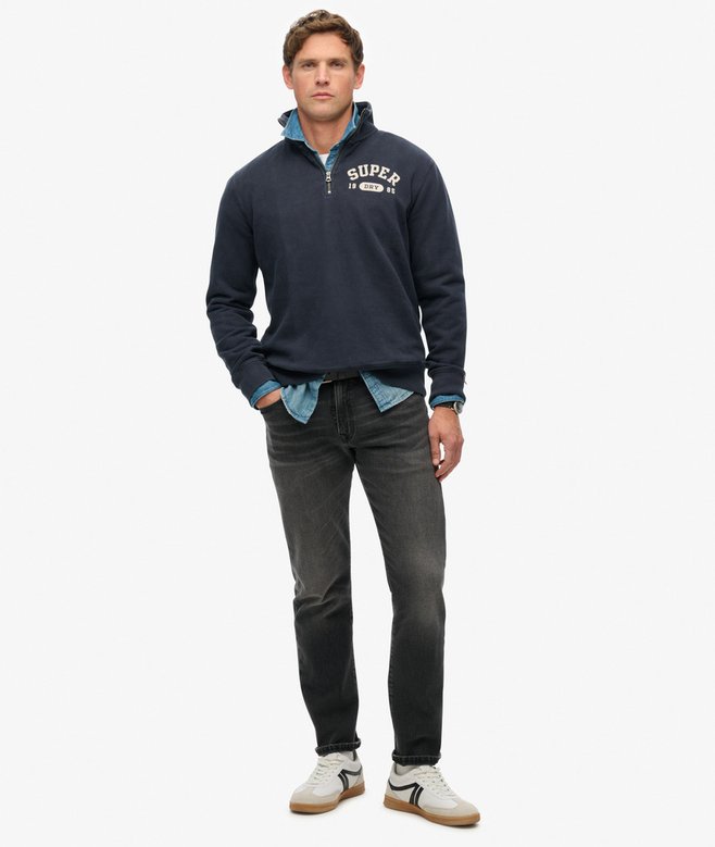 superdry Sudadera con media cremallera Athletic Essentials Promoción trimestral