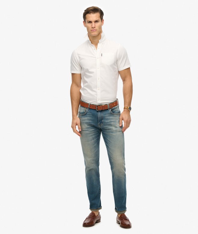 superdry Camisa Oxford de manga corta Solo queda un día