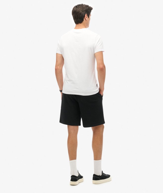 superdry Pantalones cortos de punto con logotipo Essential Superdescuento