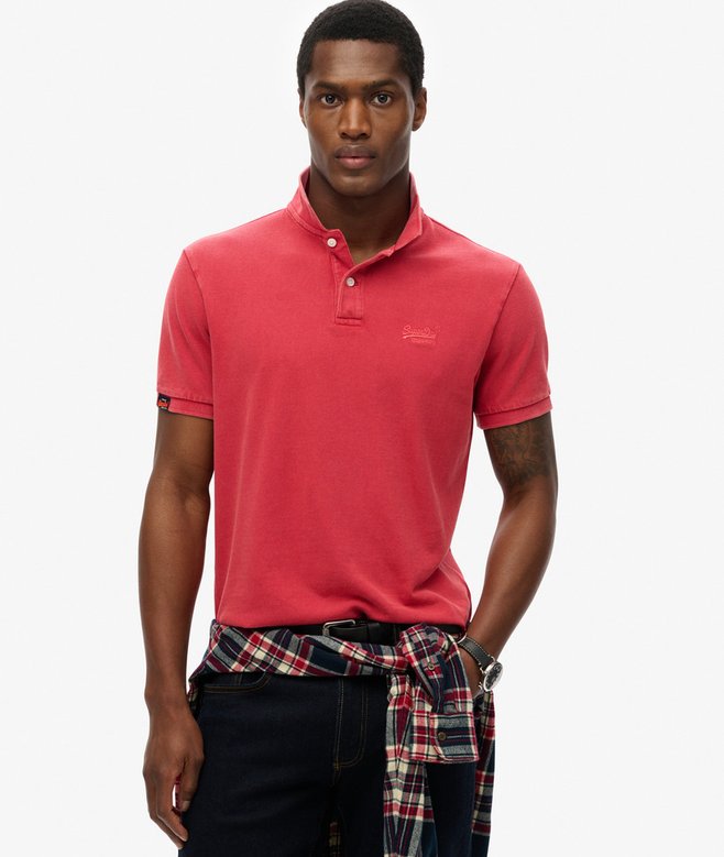 superdry Polo Vintage Destroy