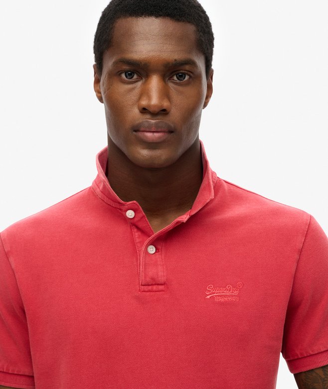 superdry Polo Vintage Destroy Grandes descuentos