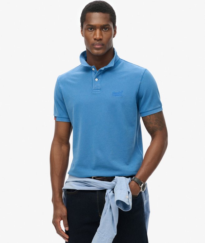 superdry Polo Vintage Destroy
