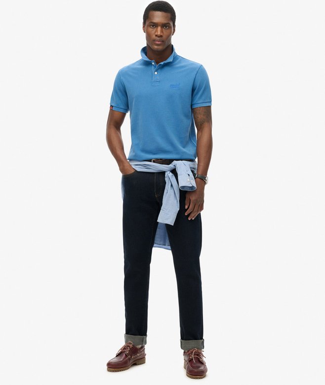 superdry Polo Vintage Destroy Liquidación