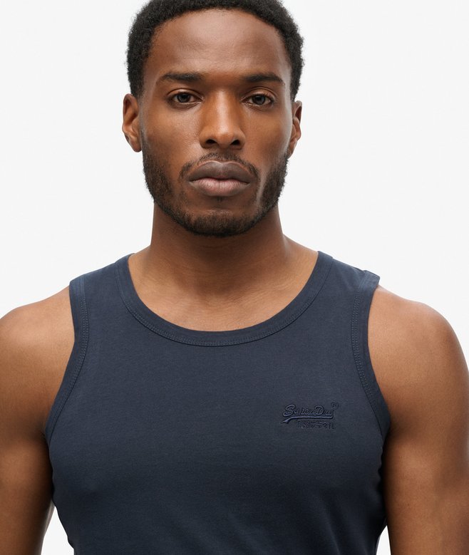 superdry Camiseta sin mangas con logotipo Essential Envío internacional gratuito