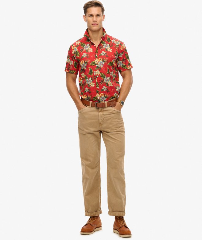 superdry Camisa con estampado hawaiano Oferta exclusiva