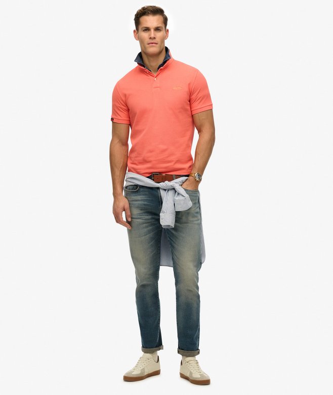 superdry Polo Vintage Destroy Descuento por venta flash