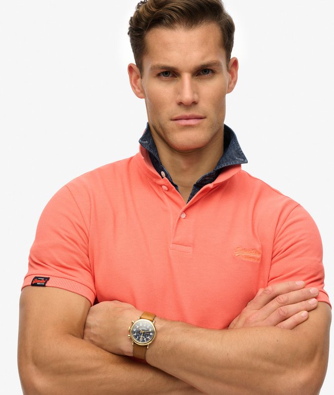 superdry Polo Vintage Destroy Descuento por venta flash