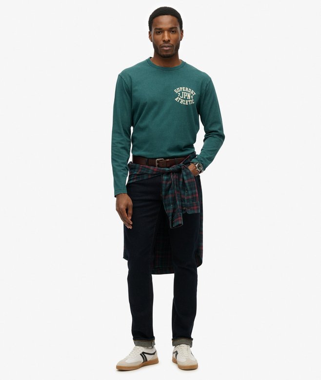 superdry Top de manga larga Athletic Essentials Ofertas de temporada