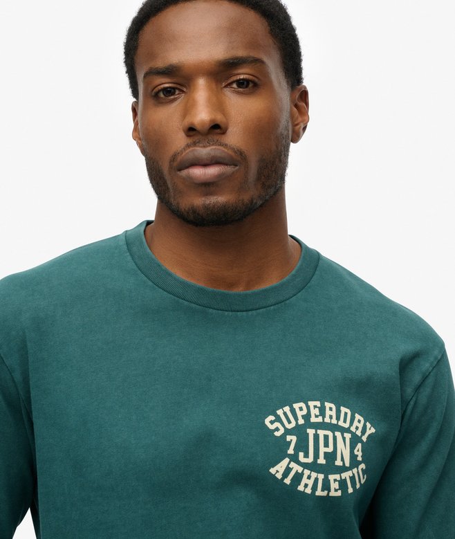 superdry Top de manga larga Athletic Essentials Ofertas de temporada