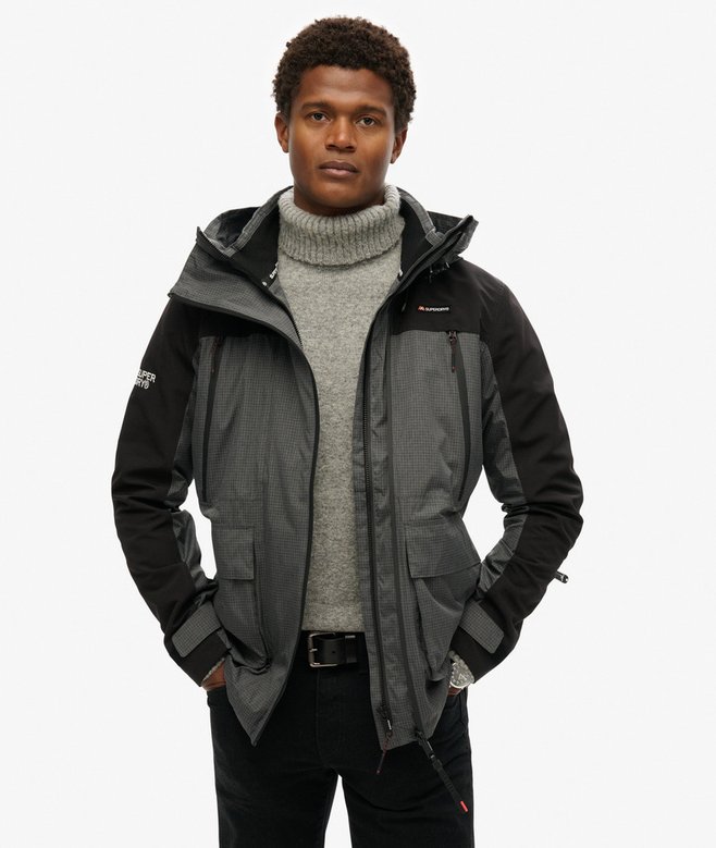superdry Chaqueta cortavientos con textura Ultimate