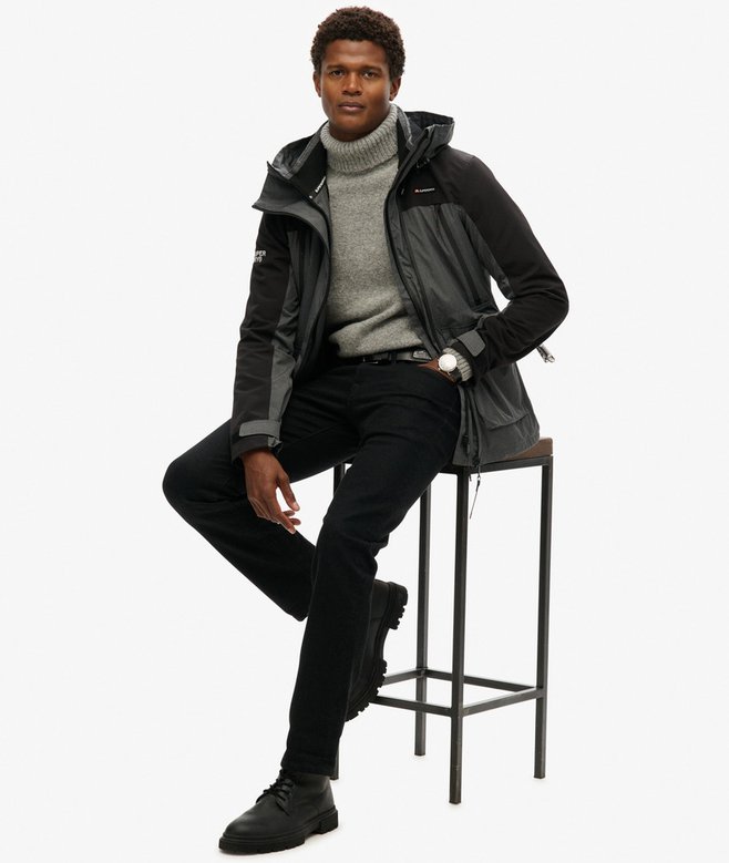 superdry Chaqueta cortavientos con textura Ultimate Grandes ahorros