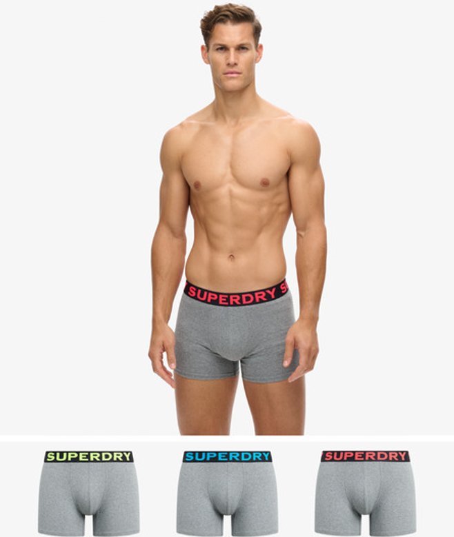 superdry Pack de 3 bóxer
