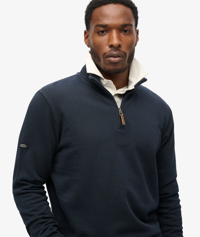 superdry Sudadera con media cremallera y logotipo Core En línea