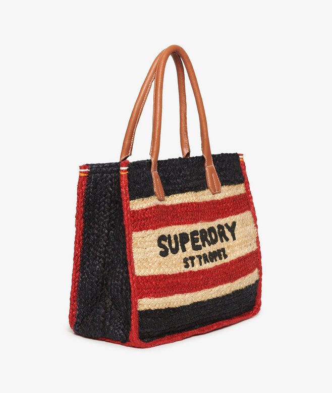 superdry Bolso tote de rafia Luxe Outlet online