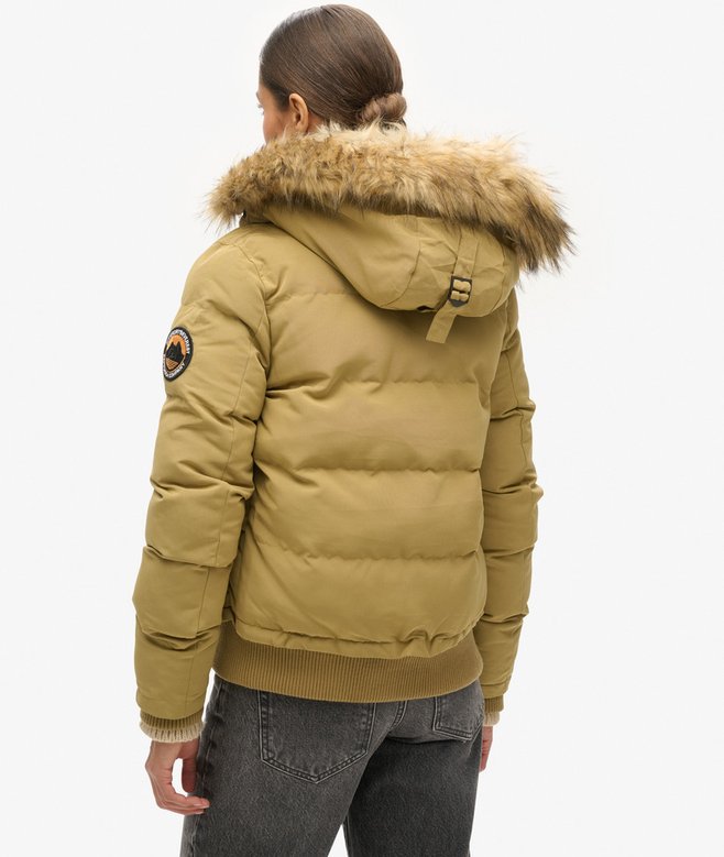 superdry Cazadora bómber acolchada con capucha Everest Liquidación