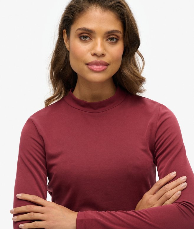 superdry Camiseta de manga larga con espalda abierta Mejor oferta
