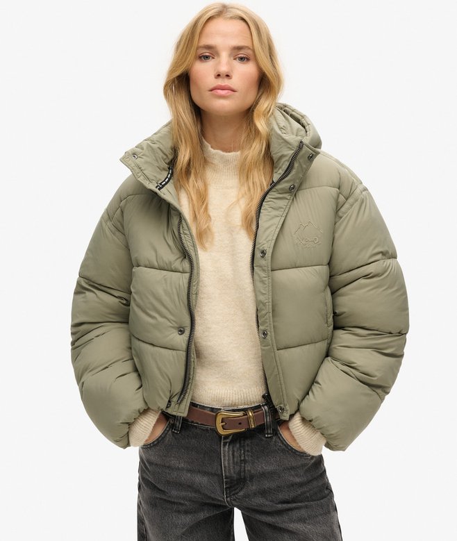 superdry Cazadora acolchada corta Cocoon