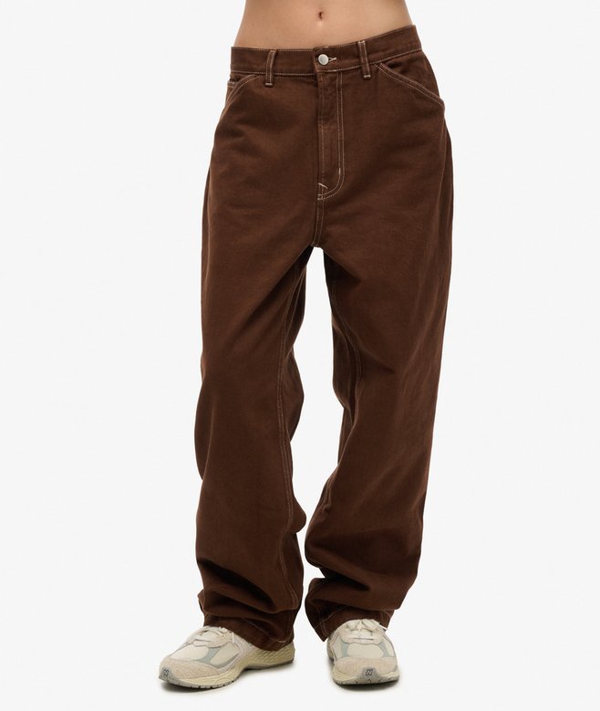 superdry Pantalones estilo carpintero con costuras en contraste COMPRAR AHORA