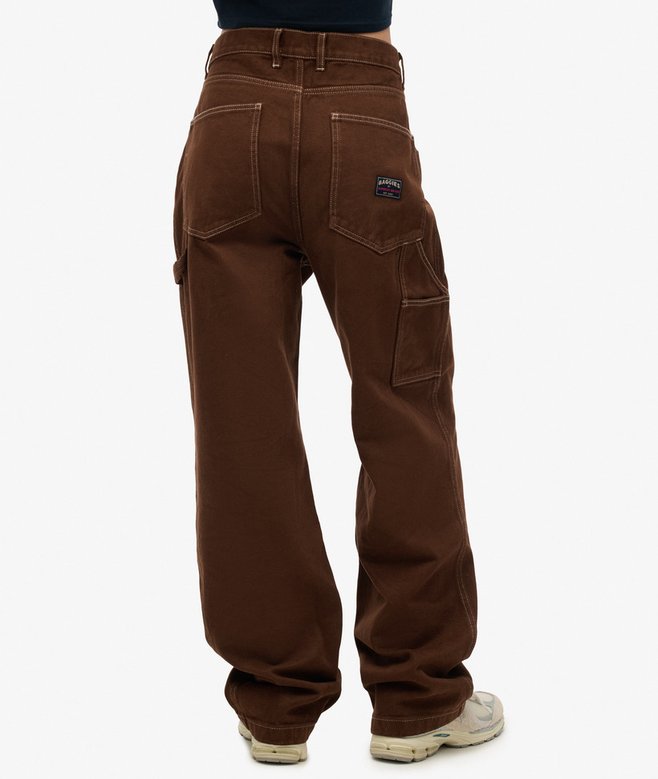 superdry Pantalones estilo carpintero con costuras en contraste COMPRAR AHORA