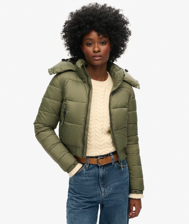 superdry Chaqueta corta con capucha Fuji