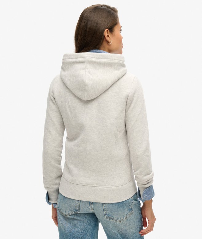 superdry Sudadera con capucha cremallera y logo Vintage bordado Oferta especial de fábrica