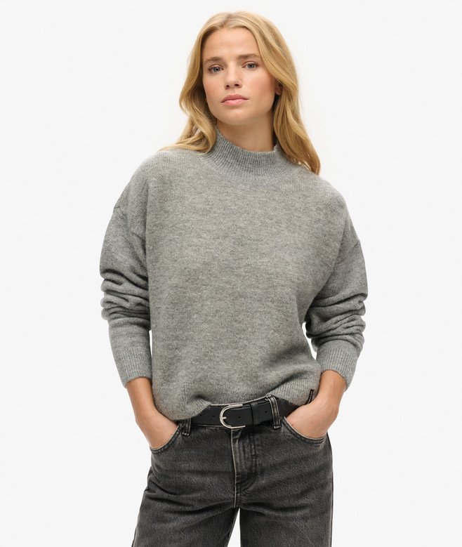 superdry Jersey de cuello redondo vintage Essential