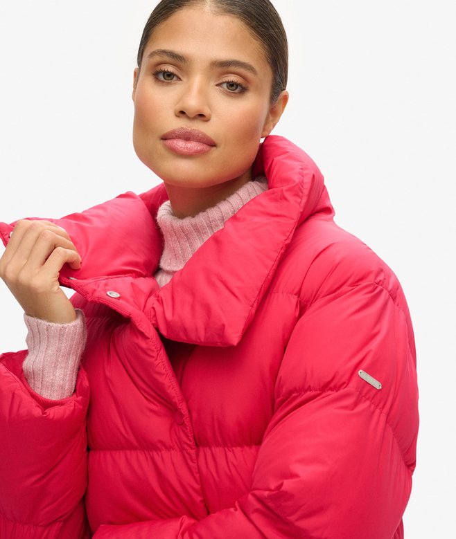 superdry Abrigo acolchado corto Tienda de fábrica