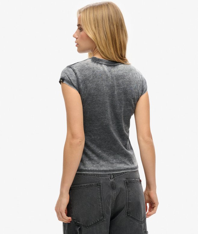 superdry Camiseta gráfica Rock Band En oferta