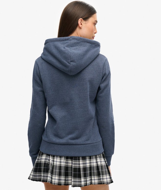 superdry Sudadera gráfica con capucha y Vintage Logo en tono más intenso Ofertas especiales