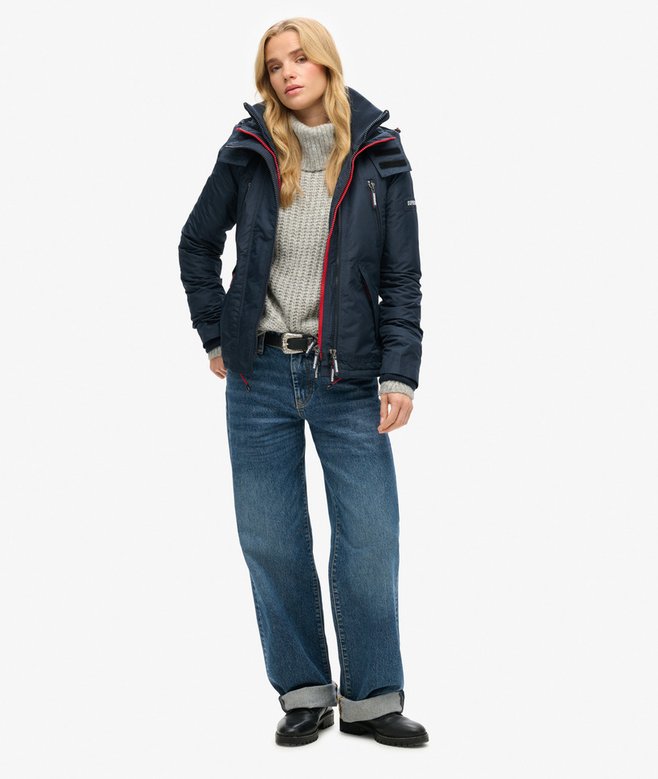 superdry Chaqueta cortavientos con capucha y logotipo Devoluciones gratuitas