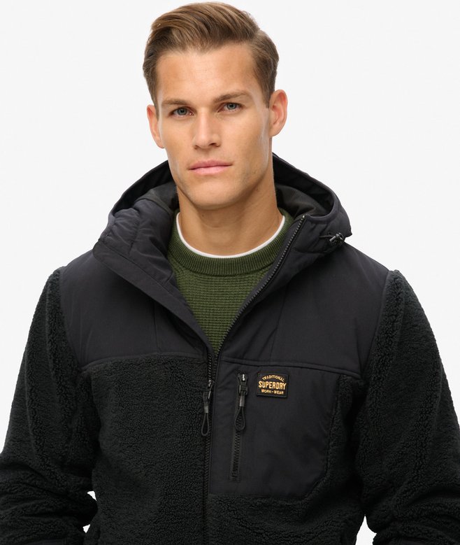 superdry Sudadera con capucha de borreguillo Expedition Hybrid Venta caliente