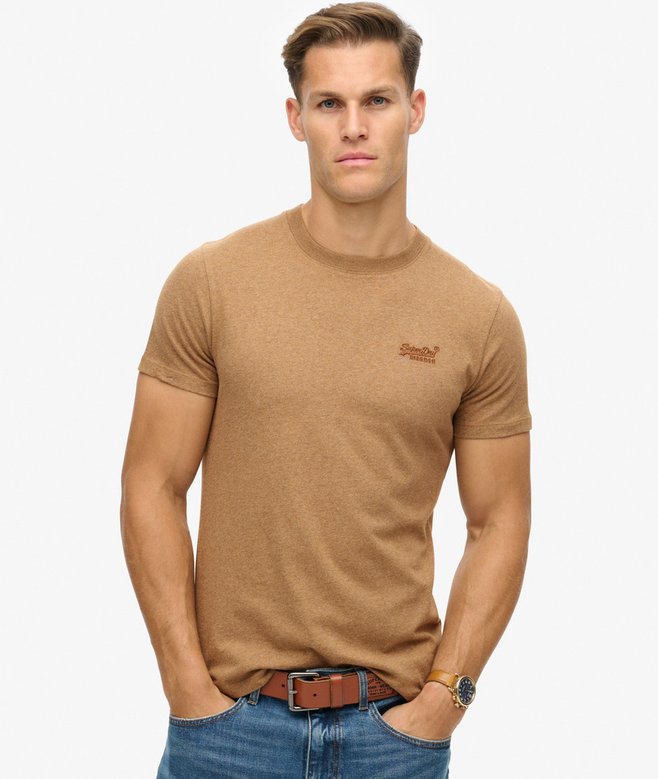 superdry Camiseta de algodón orgánico con logotipo Essential