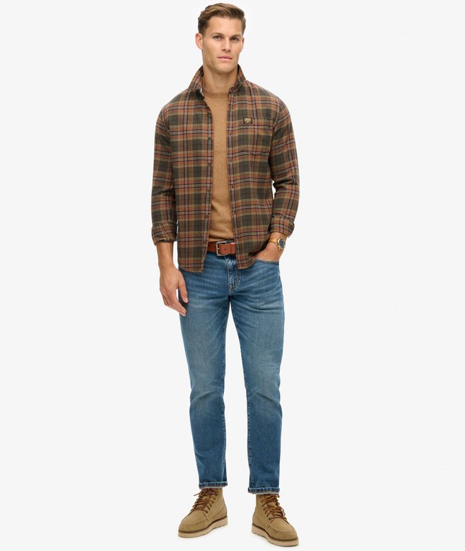 superdry Camiseta de algodón orgánico con logotipo Essential En oferta