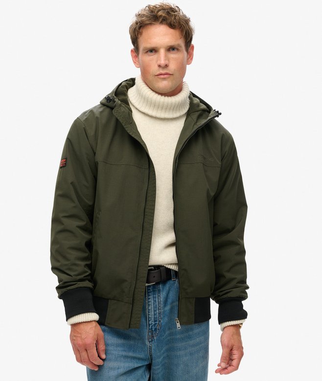 superdry Cazadora bómber de nailon con capucha Surplus