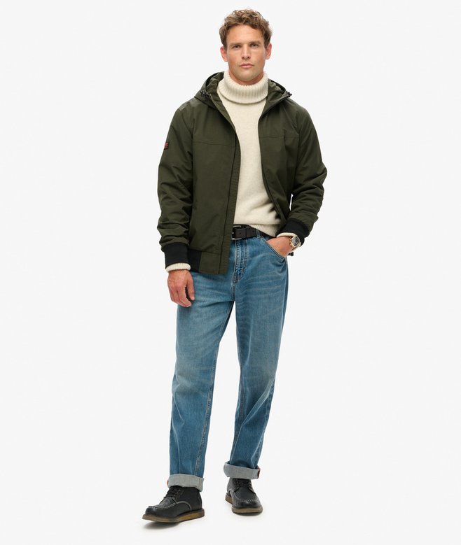superdry Cazadora bómber de nailon con capucha Surplus Rebajas baratas