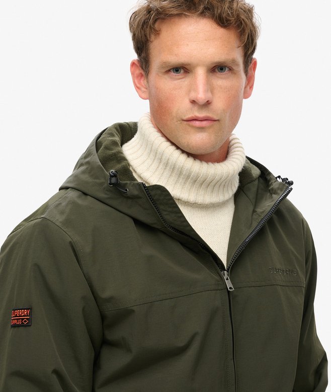 superdry Cazadora bómber de nailon con capucha Surplus Rebajas baratas