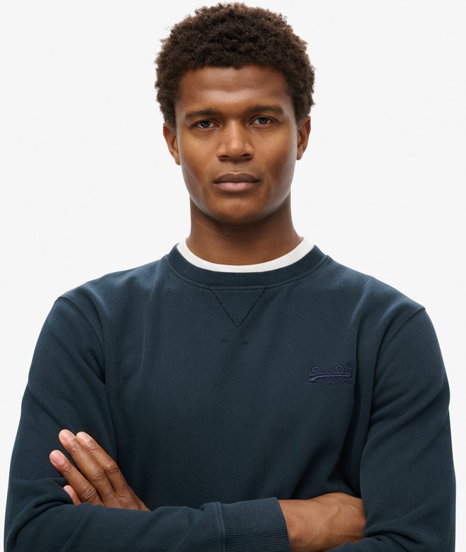 superdry Sudadera con cuello redondo y logotipo Essential Los más vendidos