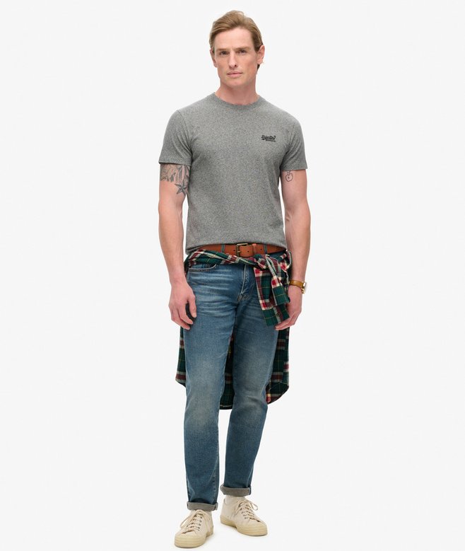 superdry Camiseta de algodón orgánico con logotipo Essential Ventas relámpago