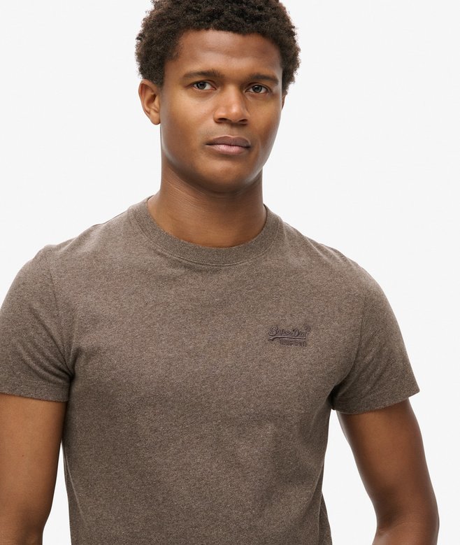 superdry Camiseta de algodón orgánico con logotipo Essential Mejor oferta