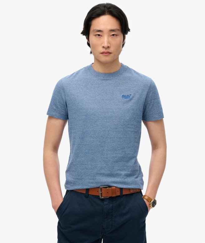 superdry Camiseta de algodón orgánico con logotipo Essential