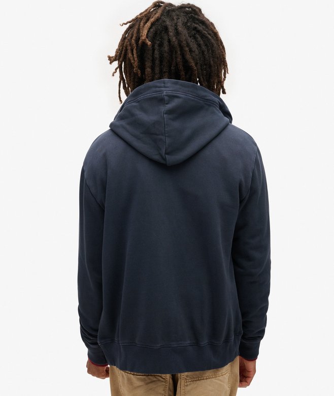 superdry Sudadera lavada con capucha cremallera y logotipo Essential Envío gratis