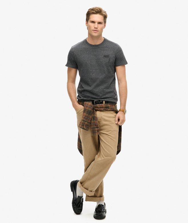 superdry Camiseta de algodón orgánico con logotipo Essential Superdescuento