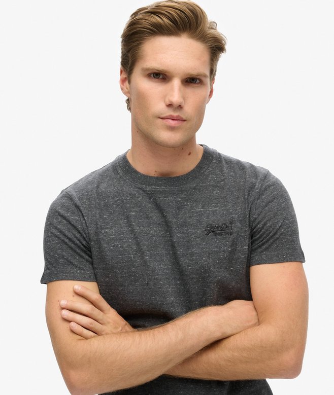 superdry Camiseta de algodón orgánico con logotipo Essential Superdescuento