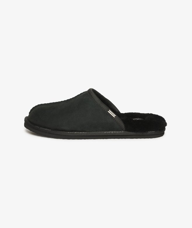 superdry Pantuflas sin talón de ante Precio ultrabajo